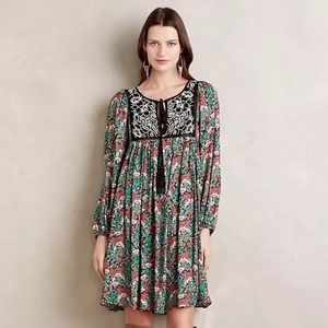 Floreat Anthropologie XS Ottava Dress Boho-Damage